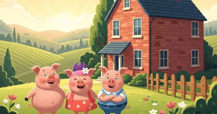 قصة قبل النوم: قصة البيت الأقوى ودروس العمل والإصرار